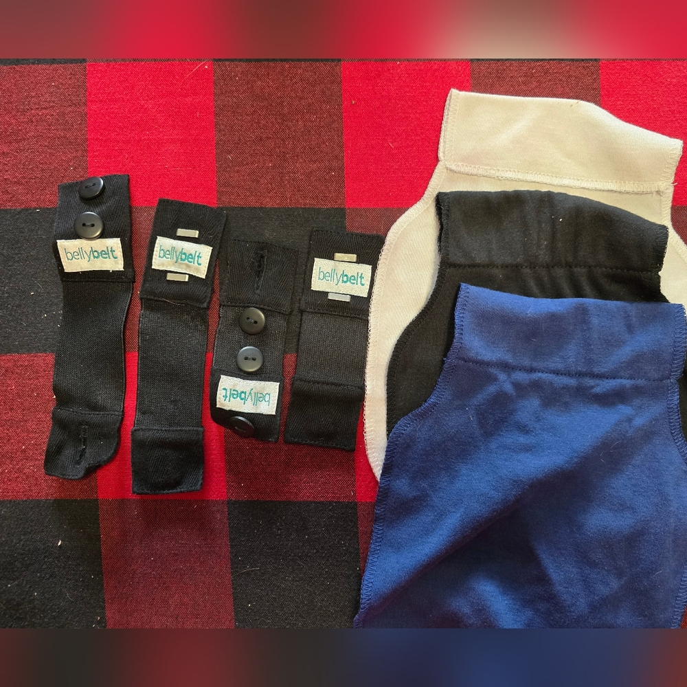 Belly belt waistband extenders